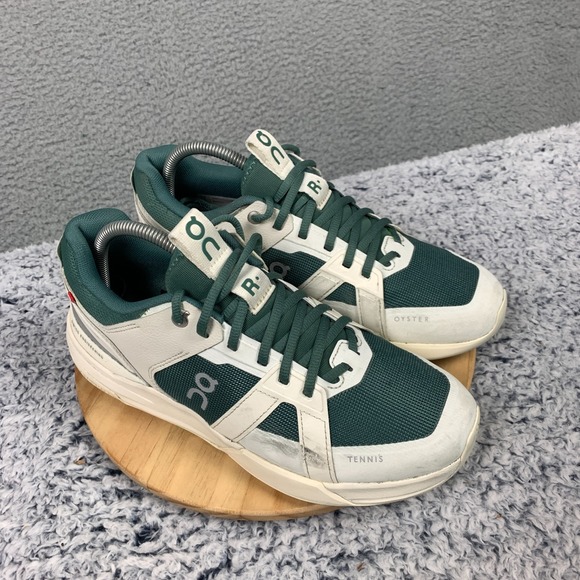 ON Cloud Roger Clubhouse‎ Pro Oyster Tennis Sneakers Mens 8.5 Evergreen Shoes